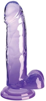 Pipedream KingCockClear 7 w balls purple 20,3 cm Pipedream KingCockClear 7 w balls purple 20,3 cm