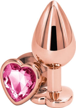 NS Novelties Rose Gold Heart M 7 cm rose