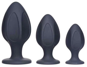 XR Brands Master Series Triple Juicers Silicone Anal Trainer Set