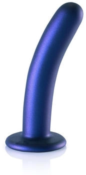 Ouch! Shots Weicher Silikon-G-Punkt-Dildo blau 14,5 cm