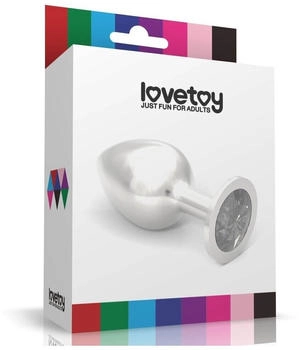 LoveToy Rosebud Classic Metall Plug L Pink