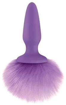 NS Novelties Bunny Tail Plug Purple 3,3 cm