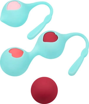 E.I.S. Süßes Liebeskugel-Set 3,5 cm mint | rosa | rot