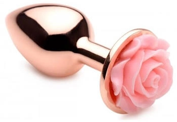 XR Brands Booty Sparks Anal Plug rosegold Flower S 2,8 cm