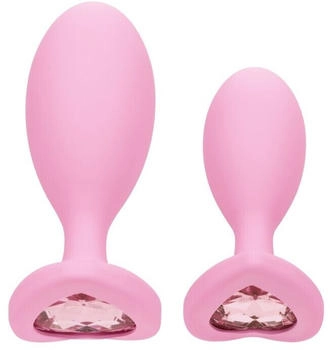 CalExotics First Time Crystal Booty Duo Pink