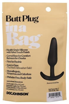 Doc Johnson Anal Plug 3 für Anfänger schwarz 1,9 cm Doc Johnson Anal Plug 3 für Anfänger schwarz 1,9 cm