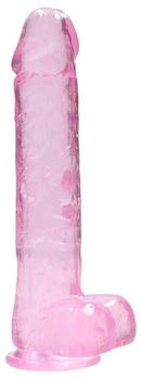 RealRock Realistic Dildo With Balls - Pink 23 cm