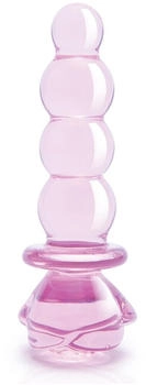Dreamtoys Glaze Glass Rosebud Beaded Plug - 3 cm Dreamtoys Glaze Glass Rosebud Beaded Plug - 3 cm