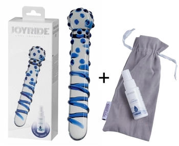 Joyride Premium GlassiX Set 07 transparent blau 20 cm