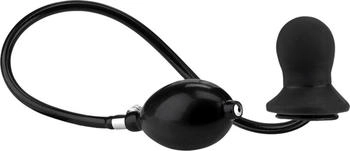 Rimba Aufblasbarer Anal-Dildo 8 cm schwarz