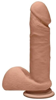 Doc Johnson The D - Perfect D with Balls - Caramel 18cm