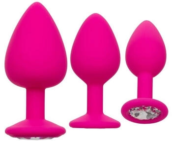 CalExotics Cheeky Gems 3 Pcs Pink CalExotics Cheeky Gems 3 Pcs Pink