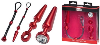 Malesation Alu-Cock-Grip Set Mittel, Rot