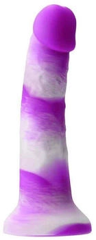 NS Novelties Colours Pleasures Yum Dildo Purple 18cm