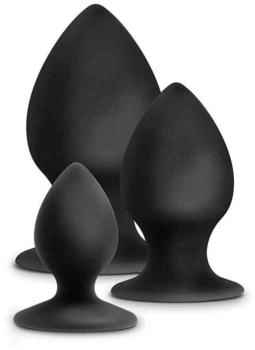 Blush Anal Adventures Silicone Stout Plug Kit