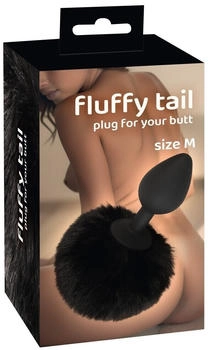 You2Toys Fluffy Tail Black M 3,5 cm You2Toys Fluffy Tail Black M 3,5 cm