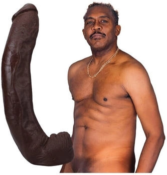 Doc Johnson Dredd Realistic ULTRASKYN Dildo 13.5" / 34 cm Chocolate