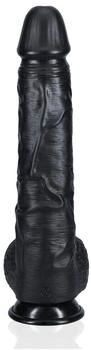 RealRock Extra Large Straight with Balls 13 / 33 cm Black