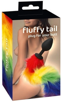 You2Toys Fluffy Tail Rainbow 3,5 cm