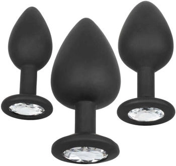 CalExotics Silicone Gem Anal Kit Black CalExotics Silicone Gem Anal Kit Black