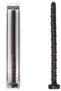 Ouch! Shots - Ass Textured Snake Dildo Analdildo Schwarz 55 cm ⌀ 5 cm