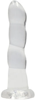 RealRock Non Realistic Dildo Transparent 17 cm