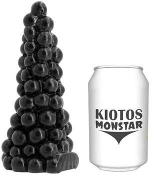 Kiotos Monstar Bubblesplug Dildo Schwarz 16 cm ⌀ 6,5 cm