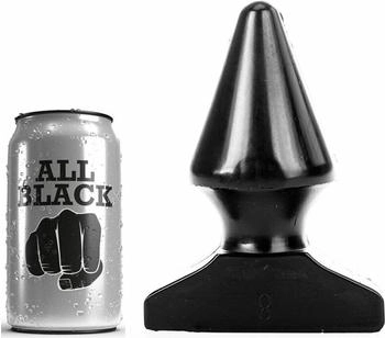 All Black AB79 Analplug Schwarz ⌀ 8 cm