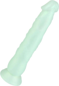 E.I.S. Schimmernder Naturdildo mit Saugfu&szlig; 23 cm mint