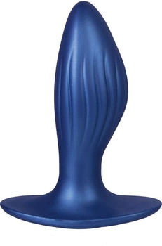 NMC NMC 4.5 Inch Silicone Anal Plug Metallic Blue