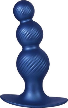 NMC NMC 5 Inch Silicone Anal Plug In Metallic Blue