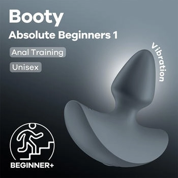 Satisfyer Booty Absolute Beginners 1 7,5 cm dunkelblau