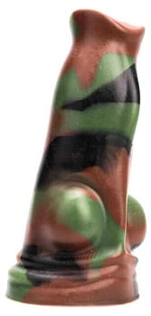 Kiotos Revolt Green Army 14 Dildo Grün 16 cm ⌀ 5,5 cm