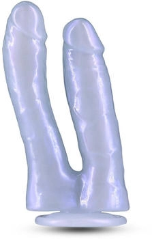 NS Novelties Fantasia Double Trouble Doppeldildo mit Schimmer Lila...