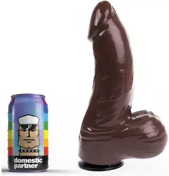 Domestic Partner DP84BR Grenadier L Dildo Braun 18 cm