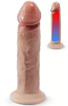 SILEXD Premium Dildo Modell 2 (6 Inch) Beige 15,4 cm