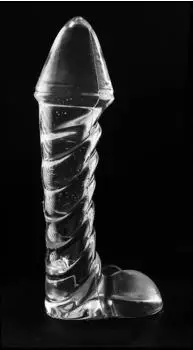Dinoo Lesotho Clear Spezialdildo Transparent 24 cm ⌀ 6,1 cm