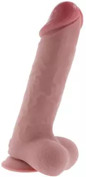 ToyJoy Deluxe Dual Density Dicker Dildo 31 cm ø 7 cm Beige