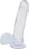 Doc Johnson 7-Inch Realistic Cock with Balls Clear
