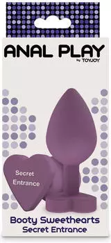 ToyJoy Secret Entrance Buttplug Purple 3,5 cm