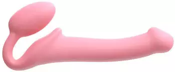 Strap-on-me Biegsamer Strap-On Dildo Pink 16,2 cm