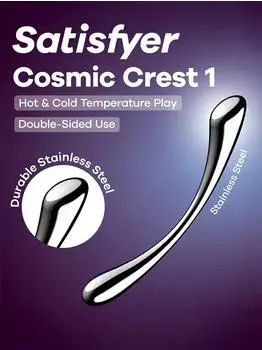 Satisfyer Cosmic Crest 1 Edelstahl-Dildo