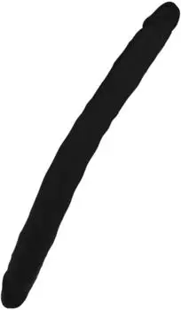 E.I.S. Naturnaher Doppeldildo aus Silikon 40 cm schwarz (475681-090047TO)