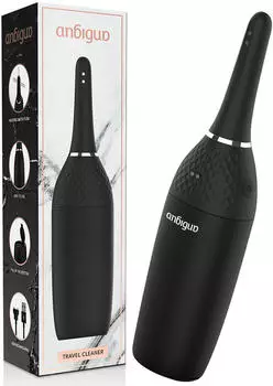 Anbiguo AnalTech Anbiguo Wiederaufladbare Reise-Intimdusche Schwarz 210 ml