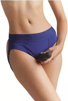 Strap-on-me Harness Heroine S blau