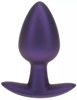 Ouch! Smooth Silicone Anal Plug Medium 7,9 cm ø 3,1 cm Lila