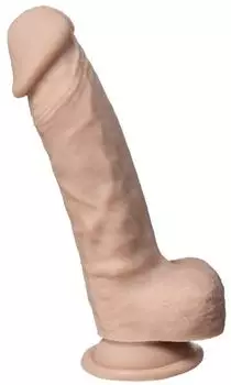SILEXD Model 1 Real Skin Dildo mit Saugfu&szlig; 17,8cm