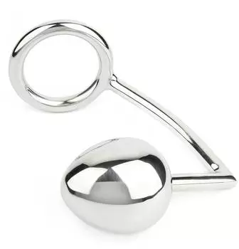 Mr. Steel Ass Hitch Egg 50 mm/Ring 50 mm Silver