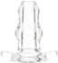 Perfect Fit Brand Perfect Fit Double Tunnel Plug Large clear
