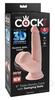 King Cock Plus Triple Density Cock with Swinging Balls
